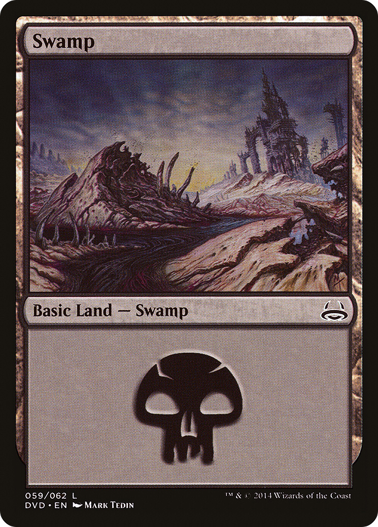 Swamp (59) (Divine vs. Demonic) [Duel Decks Anthology] - The Mythic Store | 24h Order Processing