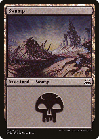 Swamp (59) (Divine vs. Demonic) [Duel Decks Anthology] - The Mythic Store | 24h Order Processing