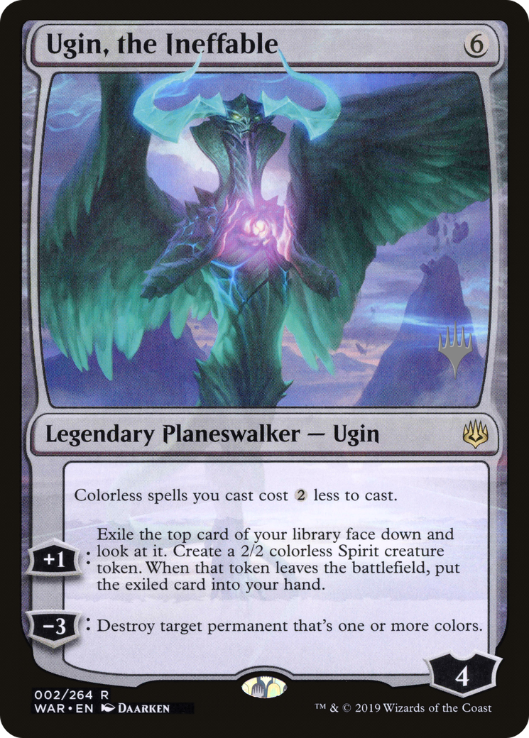 Ugin, the Ineffable (Promo Pack) [War of the Spark Promos] - The Mythic Store | 24h Order Processing