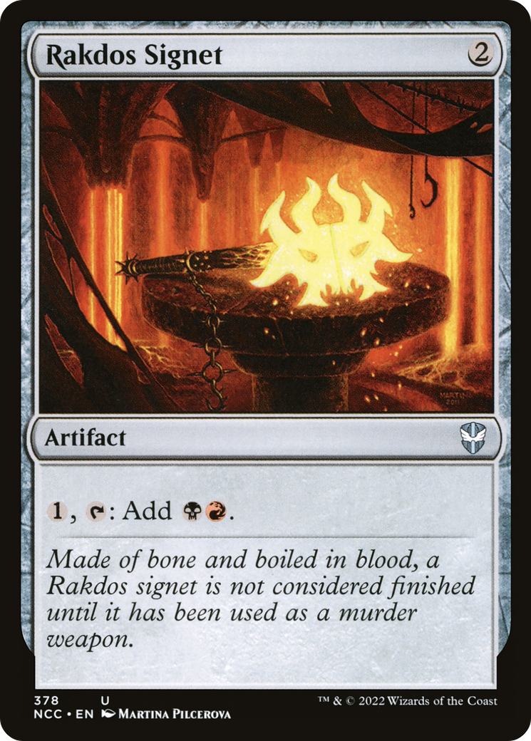 Rakdos Signet [Streets of New Capenna Commander] - The Mythic Store | 24h Order Processing