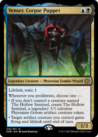 Venser, Corpse Puppet (Promo Pack) [Phyrexia: All Will Be One Promos] - The Mythic Store | 24h Order Processing