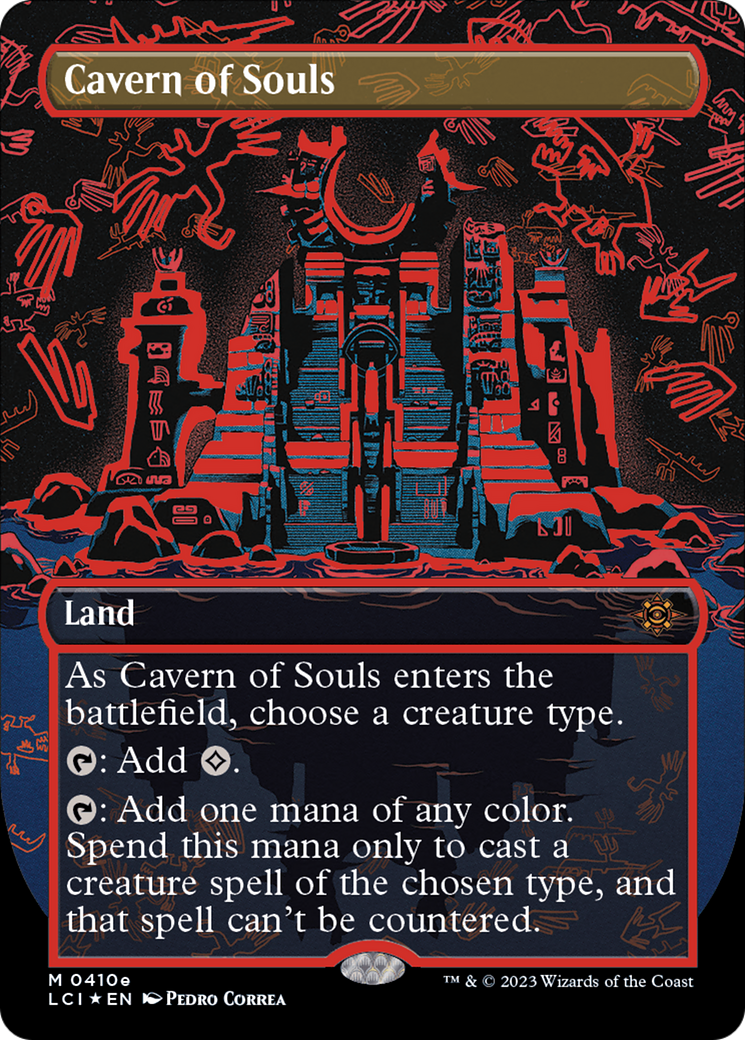 Cavern of Souls (0410e) (Borderless) [The Lost Caverns of Ixalan] - The Mythic Store | 24h Order Processing