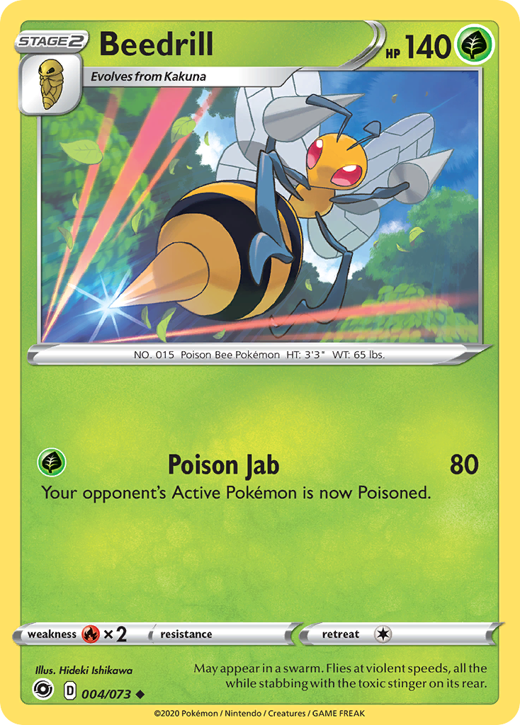 Beedrill (004/073) [Sword & Shield: Champion's Path] - The Mythic Store | 24h Order Processing