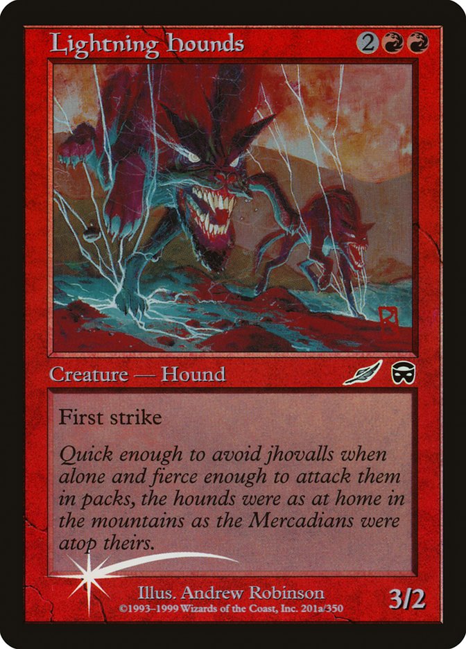 Lightning Hounds [Media Promos] - The Mythic Store | 24h Order Processing