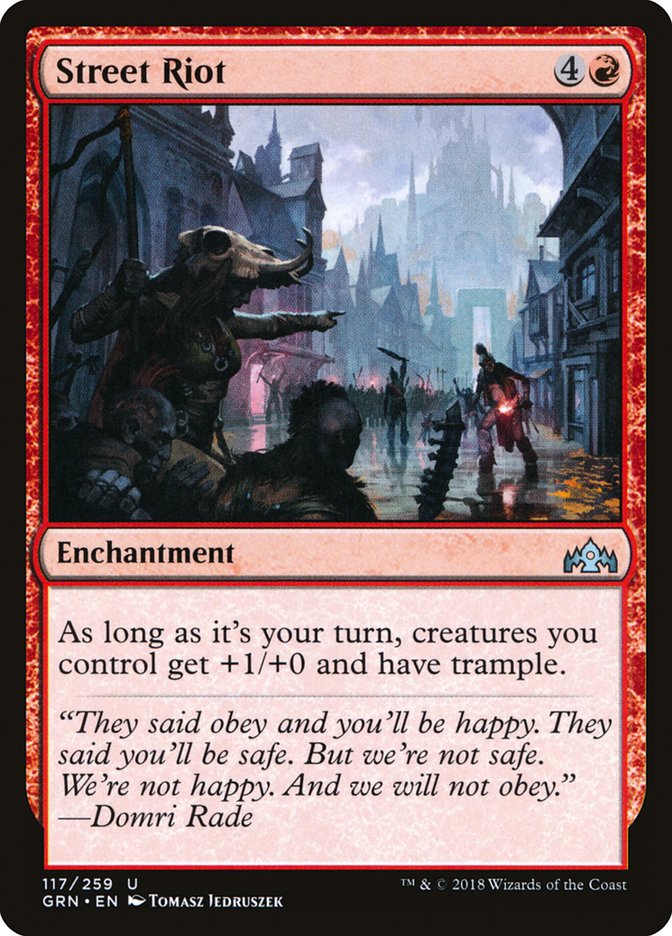 Street Riot [Guilds of Ravnica] - The Mythic Store | 24h Order Processing