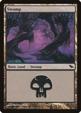 Swamp (291) [Shadowmoor] - The Mythic Store | 24h Order Processing