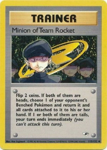 Minion of Team Rocket (113/132) [Gym Heroes Unlimited] - The Mythic Store | 24h Order Processing