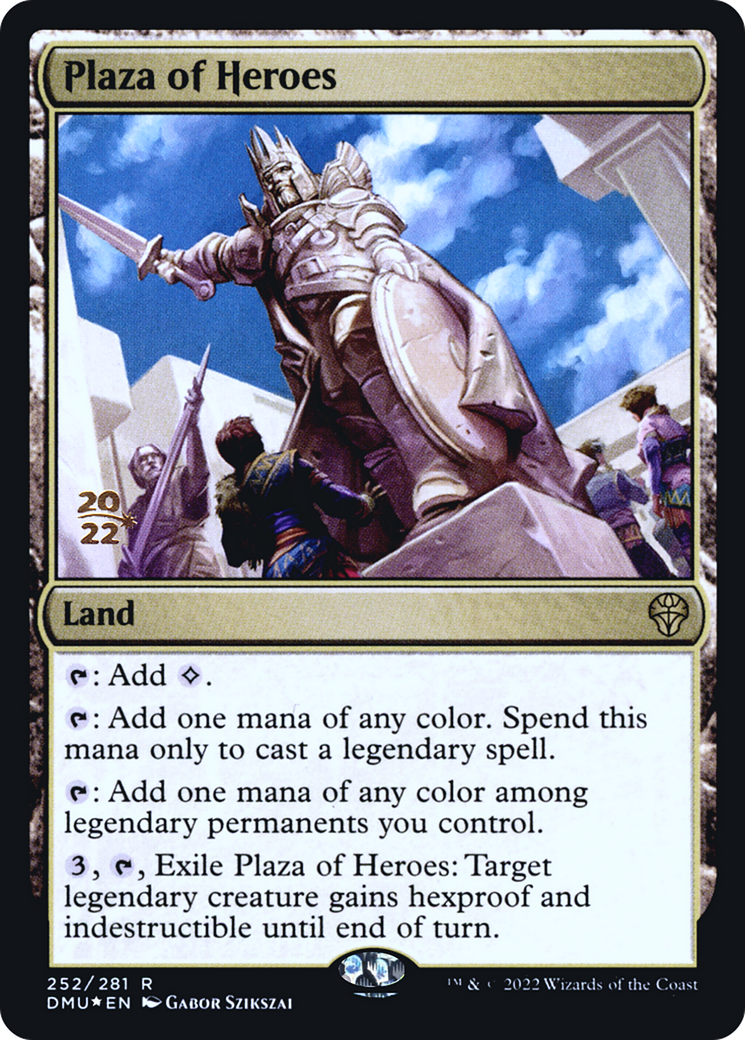 Plaza of Heroes [Dominaria United Prerelease Promos] - The Mythic Store | 24h Order Processing