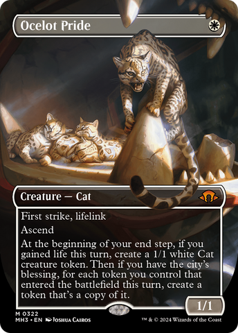 Ocelot Pride (Borderless) [Modern Horizons 3] - The Mythic Store | 24h Order Processing
