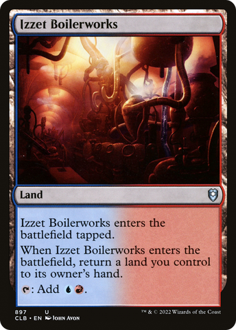 Izzet Boilerworks [Commander Legends: Battle for Baldur's Gate] - The Mythic Store | 24h Order Processing
