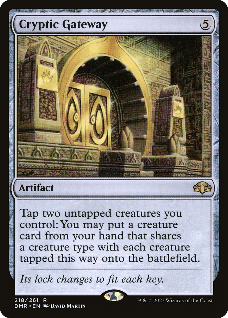 Cryptic Gateway [Dominaria Remastered] - The Mythic Store | 24h Order Processing