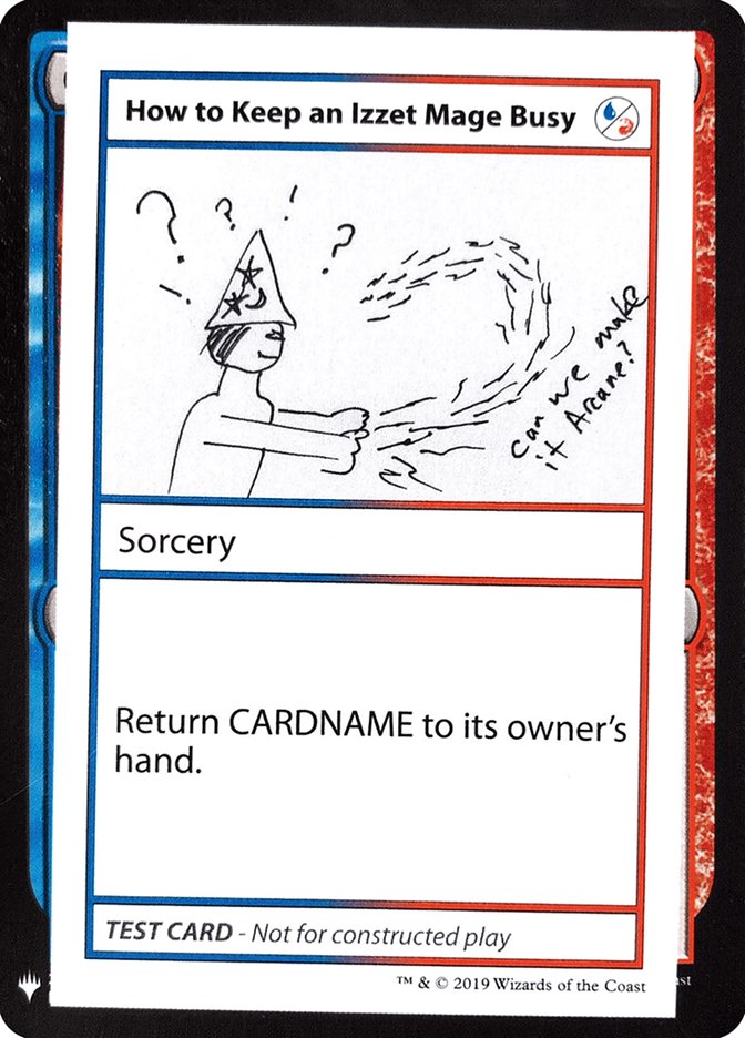How to Keep an Izzet Mage Busy [Mystery Booster Playtest Cards] - The Mythic Store | 24h Order Processing