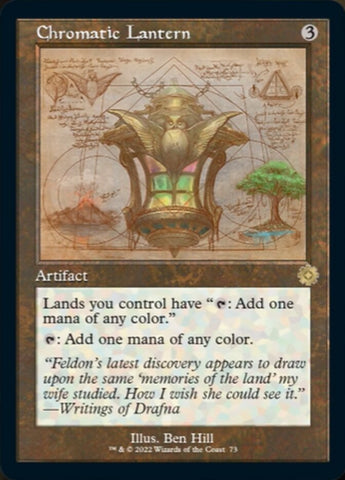 Chromatic Lantern (Retro Schematic) [The Brothers' War Retro Artifacts] - The Mythic Store | 24h Order Processing