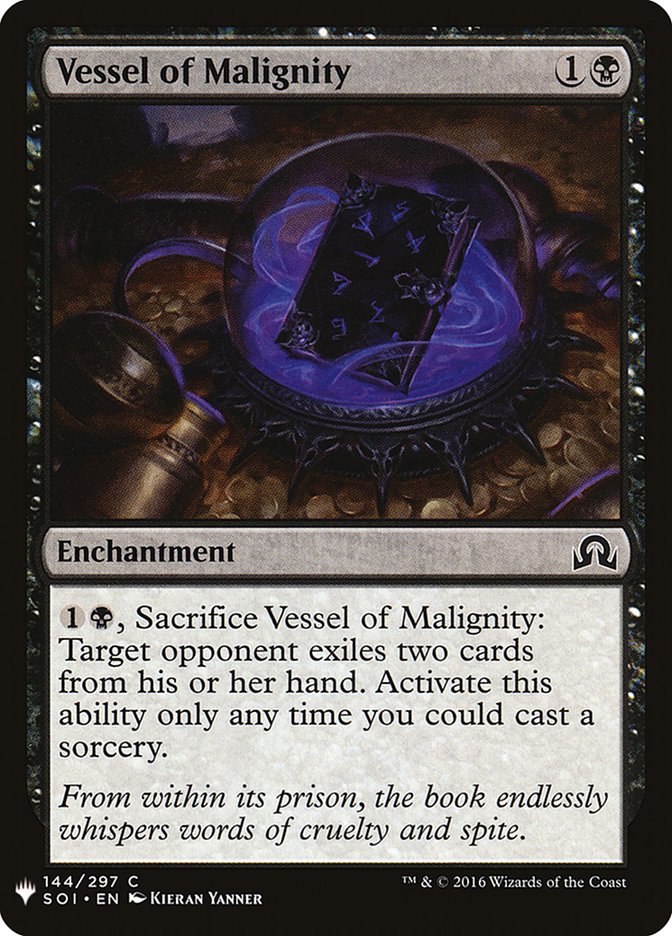 Vessel of Malignity [Mystery Booster] - The Mythic Store | 24h Order Processing
