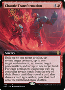 Chaotic Transformation (Extended Art) [Dominaria United] - The Mythic Store | 24h Order Processing
