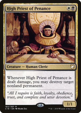 High Priest of Penance [Commander 2018] - The Mythic Store | 24h Order Processing
