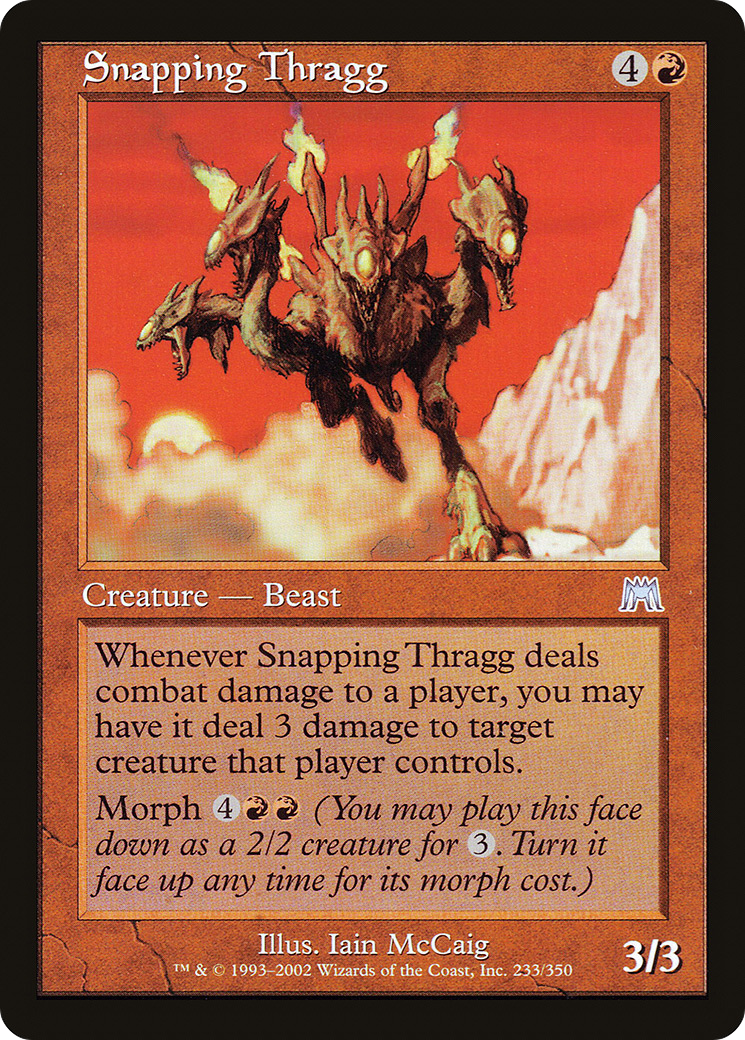 Snapping Thragg [Onslaught] - The Mythic Store | 24h Order Processing