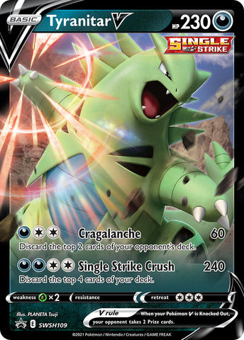 Tyranitar V (SWSH109) [Sword & Shield: Black Star Promos] - The Mythic Store | 24h Order Processing