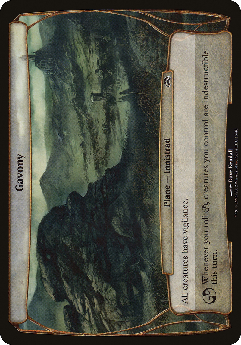 Gavony (Planes) [Planechase 2012 Planes] - The Mythic Store | 24h Order Processing