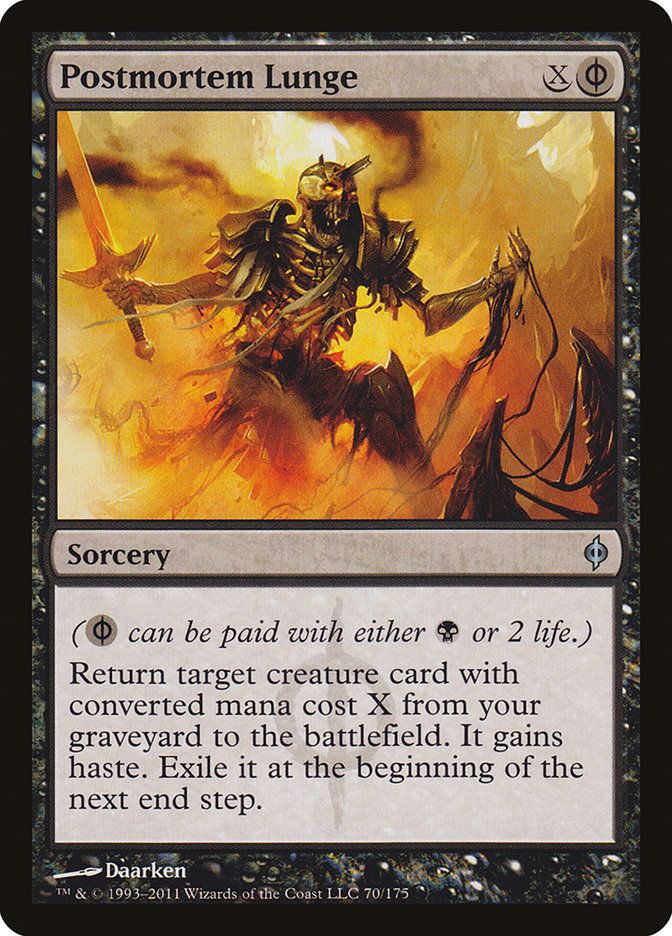 Postmortem Lunge [New Phyrexia] - The Mythic Store | 24h Order Processing
