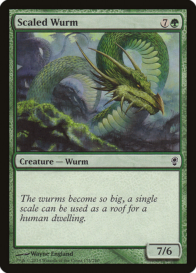 Scaled Wurm [Conspiracy] - The Mythic Store | 24h Order Processing