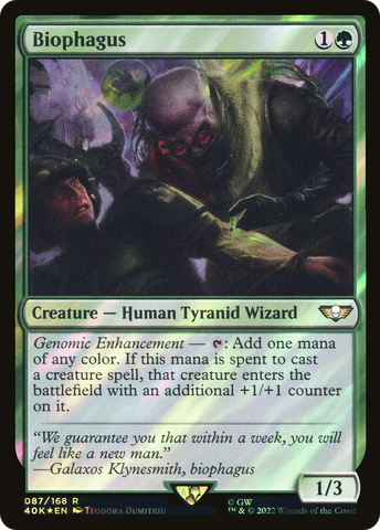 Biophagus (Surge Foil) [Warhammer 40,000] - The Mythic Store | 24h Order Processing