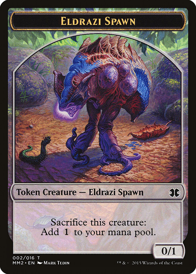 Eldrazi Spawn Token (002/016) [Modern Masters 2015 Tokens] - The Mythic Store | 24h Order Processing
