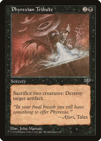 Phyrexian Tribute [Mirage] - The Mythic Store | 24h Order Processing