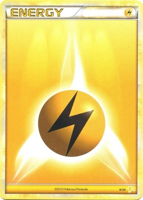Lightning Energy (9/30) [HeartGold & SoulSilver: Trainer Kit - Raichu] - The Mythic Store | 24h Order Processing