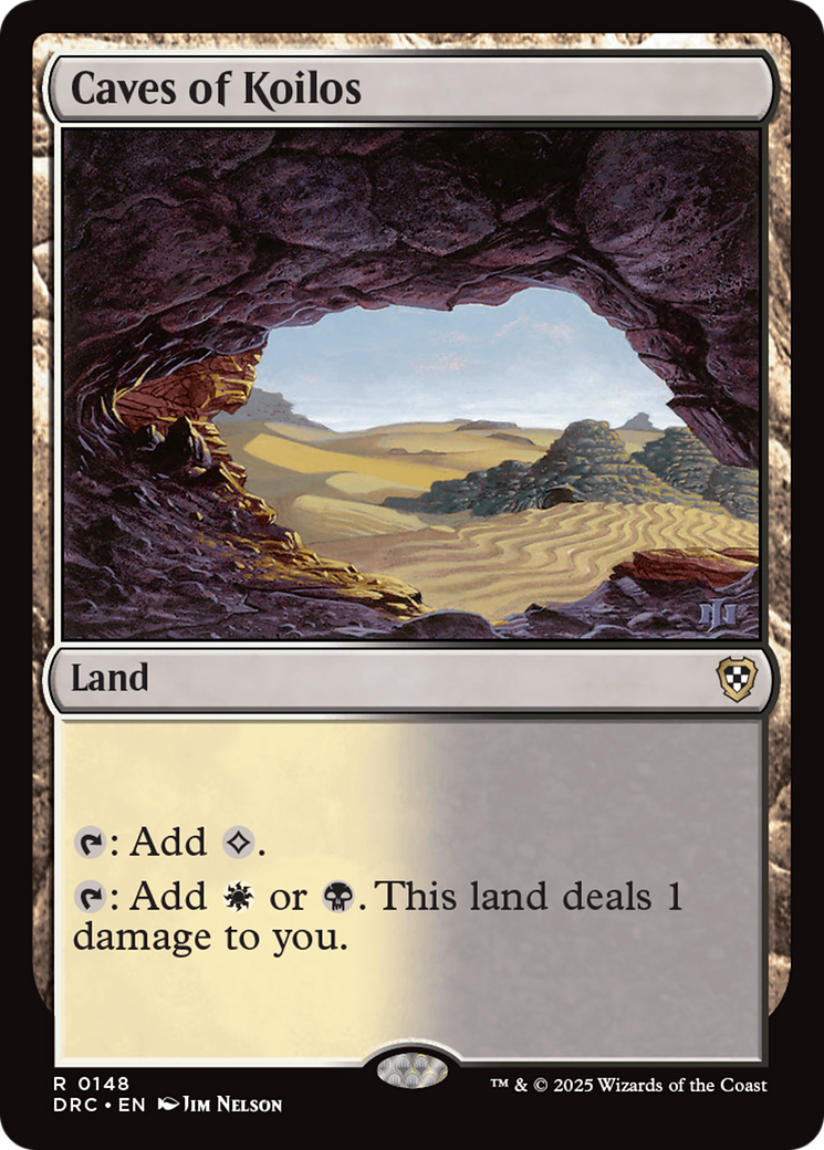 Caves of Koilos [Aetherdrift Commander] - The Mythic Store | 24h Order Processing
