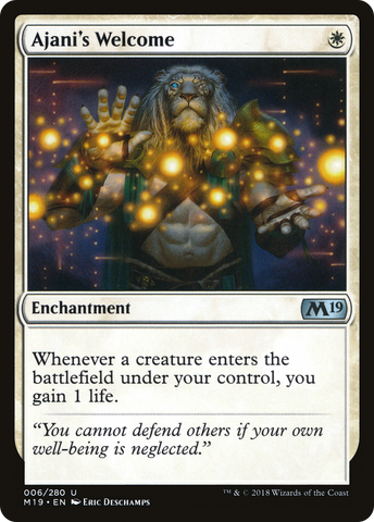 Ajani's Welcome [Core Set 2019] - The Mythic Store | 24h Order Processing