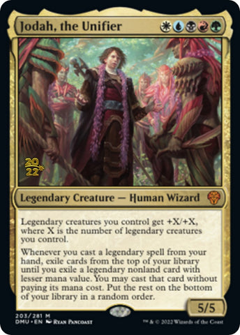 Jodah, the Unifier [Dominaria United Prerelease Promos] - The Mythic Store | 24h Order Processing