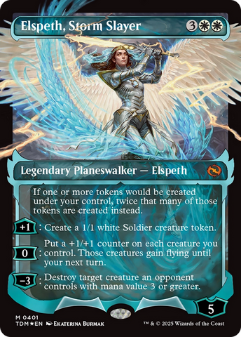 Elspeth, Storm Slayer (Showcase) [Tarkir: Dragonstorm] - The Mythic Store | 24h Order Processing
