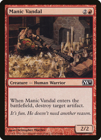 Manic Vandal [Magic 2011] - The Mythic Store | 24h Order Processing