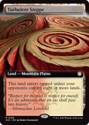 Turbulent Steppe (Extended Art) [Secrets of Strixhaven Commander] - The Mythic Store | 24h Order Processing