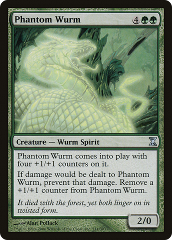 Phantom Wurm [Time Spiral] - The Mythic Store | 24h Order Processing