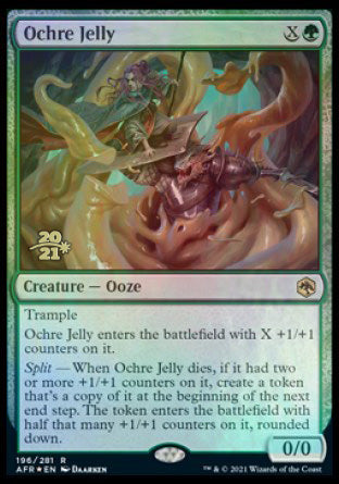 Ochre Jelly [Dungeons & Dragons: Adventures in the Forgotten Realms Prerelease Promos] - The Mythic Store | 24h Order Processing