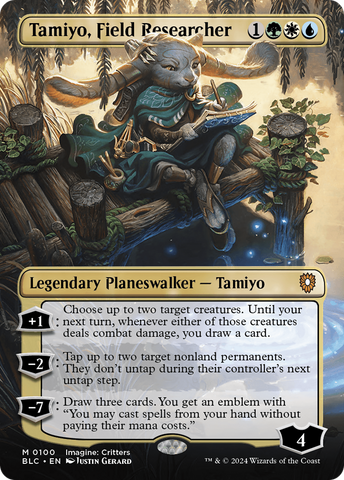 Tamiyo, Field Researcher (Borderless) [Bloomburrow Commander] - The Mythic Store | 24h Order Processing