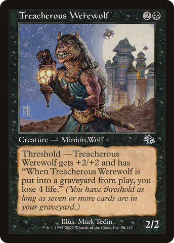 Treacherous Werewolf [Judgment] - The Mythic Store | 24h Order Processing