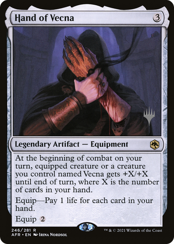 Hand of Vecna (Promo Pack) [Dungeons & Dragons: Adventures in the Forgotten Realms Promos] - The Mythic Store | 24h Order Processing