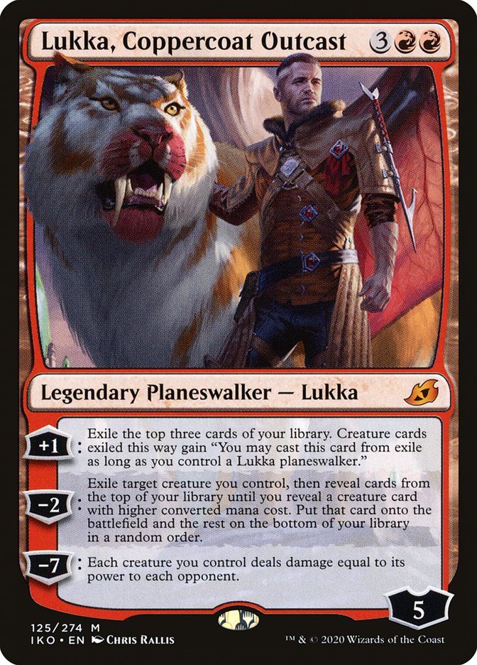 Lukka, Coppercoat Outcast [Ikoria: Lair of Behemoths] - The Mythic Store | 24h Order Processing