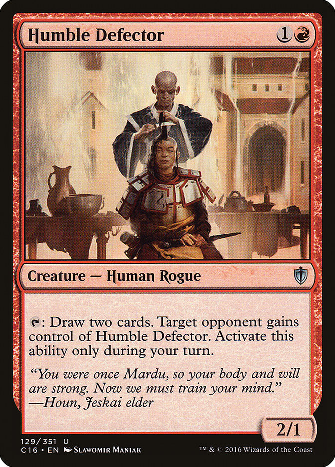 Humble Defector [Commander 2016] - The Mythic Store | 24h Order Processing