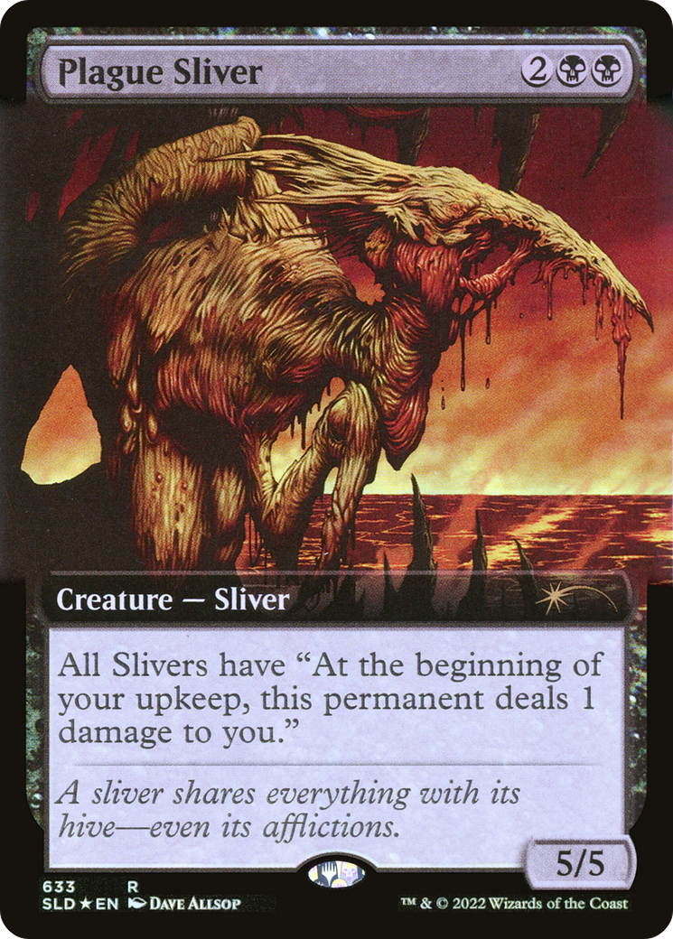 Plague Sliver (Extended Art) [Secret Lair Drop Promos] - The Mythic Store | 24h Order Processing