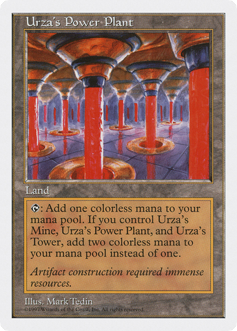 Urza's Power Plant [Fifth Edition] - The Mythic Store | 24h Order Processing