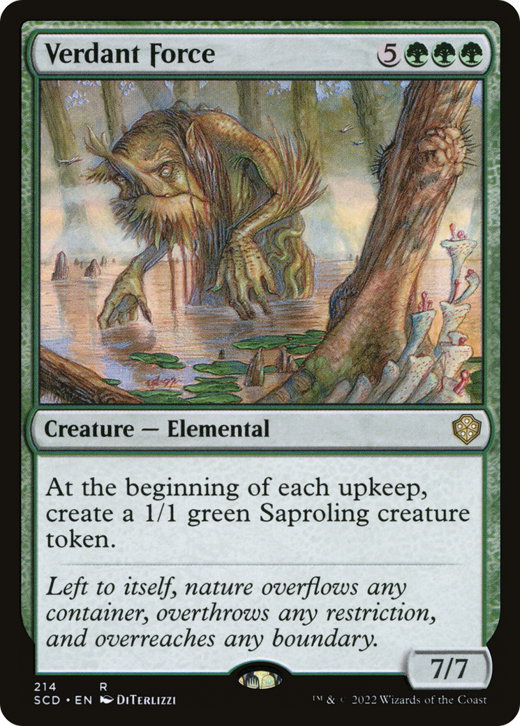 Verdant Force [Starter Commander Decks] - The Mythic Store | 24h Order Processing
