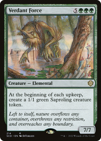 Verdant Force [Starter Commander Decks] - The Mythic Store | 24h Order Processing