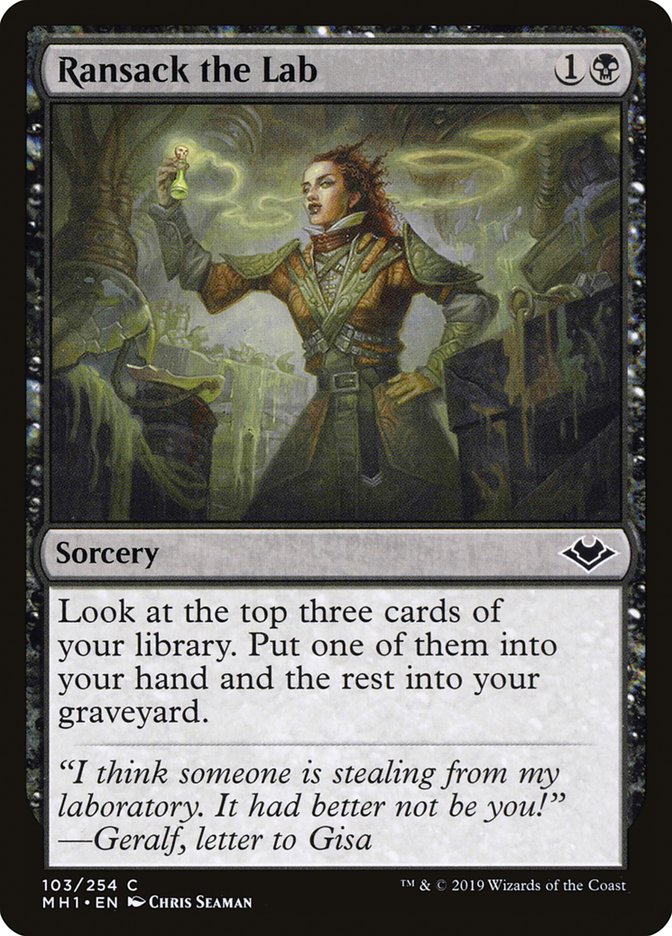 Ransack the Lab [Modern Horizons] - The Mythic Store | 24h Order Processing