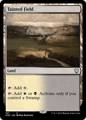Tainted Field [Phyrexia: All Will Be One Commander] - The Mythic Store | 24h Order Processing