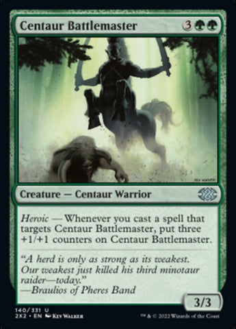 Centaur Battlemaster [Double Masters 2022] - The Mythic Store | 24h Order Processing