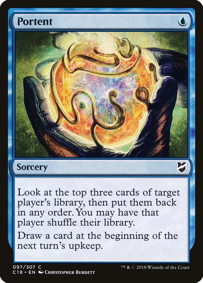 Portent [Commander 2018] - The Mythic Store | 24h Order Processing